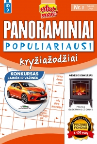 ID 9 oho maxi! Panoraminiai kryžiažodžiai Populiariausi ID 9 oho maxi! Panoraminiai kryžiažodžiai Populiariausi